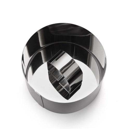 MERRYHAPY 2-Piece Dough Press Mold, Rice, Onigiri Mold, Sushi Mold, Patty Maker, Food Press, Multi-Tool, Patty Mold, Burger Press Mold, Dough Mold, St