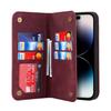 iPhone 16 Retro Multi-Card Leather Case with MagSafe Wireless Charging