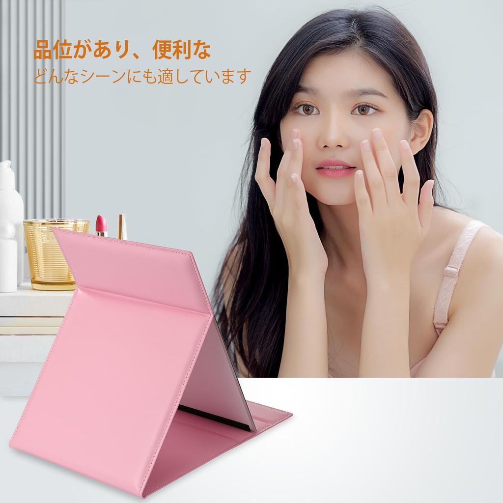 Mirror Tabletop Mirror Bend Stand Mirror Tabletop Mirror Makeup Mirror Mirror Cabinet Mirror Powder Mirror Portable Mirror Day KOUCOE Stylish Table