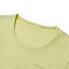 SAUCONY Solid Color Crew Neck Pullover Long Sleeve T-Shirt Women Tops Gray Yellow Green SC1230005DY-GE41