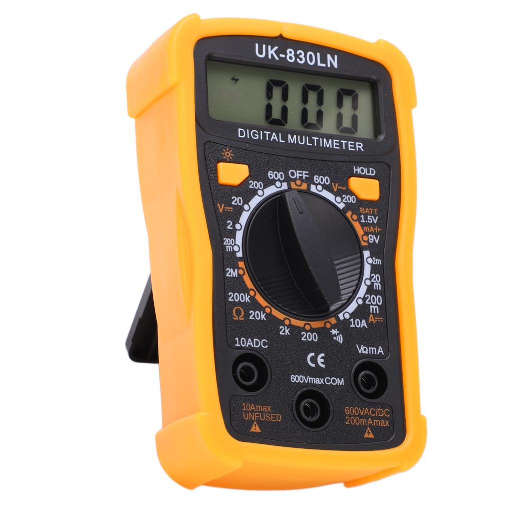 UK?830LN Multimeter Digital Universal Meter LCD Display with Overload Protection High Accuracy for