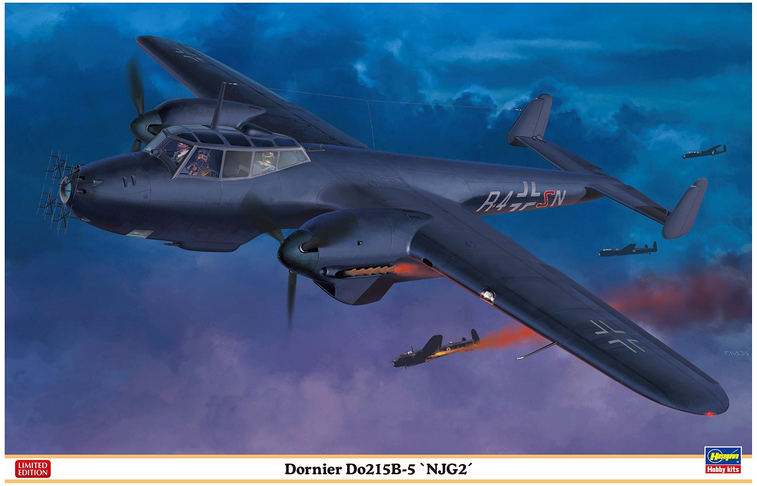 

Hasegawa 1/48 scale German Air Force Dornier Do215B-5 2nd Night Fighter Wing Plastic Model Kit 07433