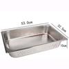 Homeglen 304 Stainless Steel Perforated Gastronorm Pan