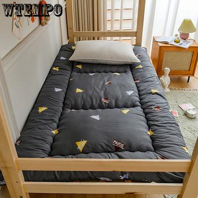 Back-to-school Season Mattress Thick Warm Student Dormitory Mattress Large Size Soft Home Bed Hotel Tatami Printed Foldable Mattress Cushion