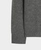BROOKS BROTHERS Wool Henley Neck Sweater (Charcoal) (Bbwrmog422)