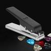 Guitar Bass Plectrum Pick Punch Metal Maker With 2 Molds DIY Tool Accessory
