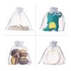 100Pcs/lot 9x12CM Organza Bags Jewelry Bag Wedding Party Decoration Drawable Bags Gift Pouches Jewelry Packaging