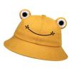 Cartoon Frog Parent-Child Bucket Hat - Adorable Sun Protection with Big Eyes