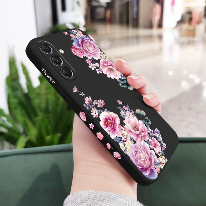 

Satin Brocade Phone Case For Samsung Galaxy S25FE S24 S23 S22 S21 S20 Ultra Plus FE Note 20 Ultra 10 Plus Cover Galaxy S24