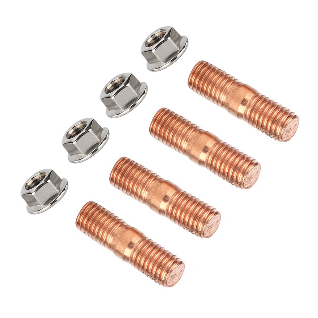 M10x1.50 Thread T3 T4 T6 High Strength Turbo Stud Kit Flange Nuts