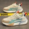 Men's Sneakers Lace-up Mens Vulcanized Shoes Breathable 2026 Men Shoes Mesh Outdoor Running Shoes Wear-resistant Tenis Masculino