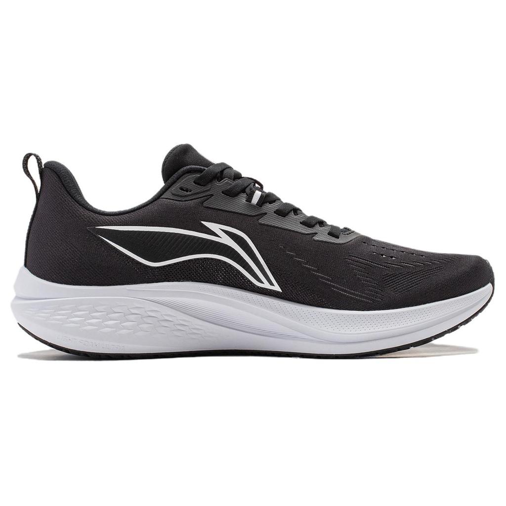 New LiNing Red Hare 7 Cushioning, Slip Resistant, Lightweight Low Top Training Running Shoes Men's Black ARPV023-6