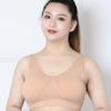 Plus Size Bras No Steel Ring Bra Vest Type Anti-sagging Gathered Mother Bra Sports Underwear