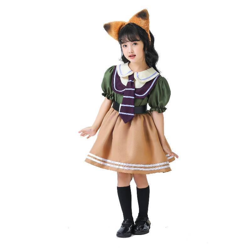 Strój Cosplay Nicka Wilde z Zwierzogrodu Na Role Play Anime i Występy Sceniczne