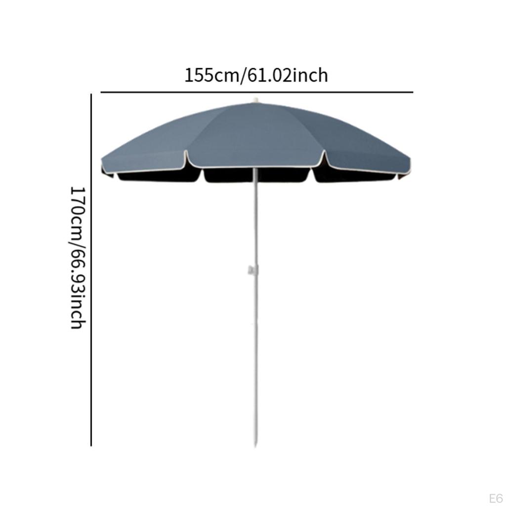 Beach Umbrella Garden Sunshades Outdoor Patio Parasol Canopy for Pool