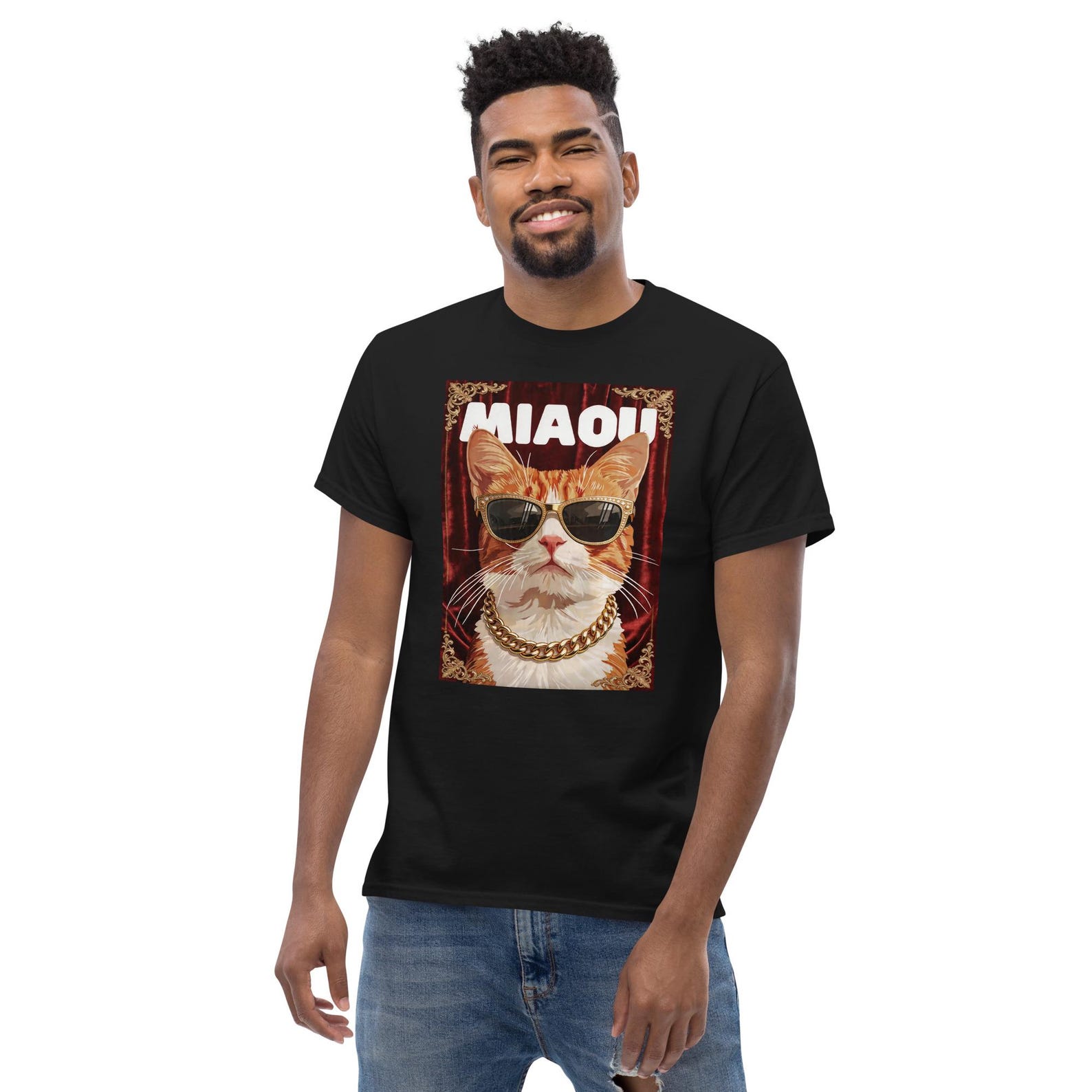 Cat Gang T shirt | Cat Graphic Tee, Unisex Animal Lover Shirt XL