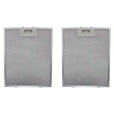 2 filtros de malla metálica para campana extractora de humos, 320 x 260 mm