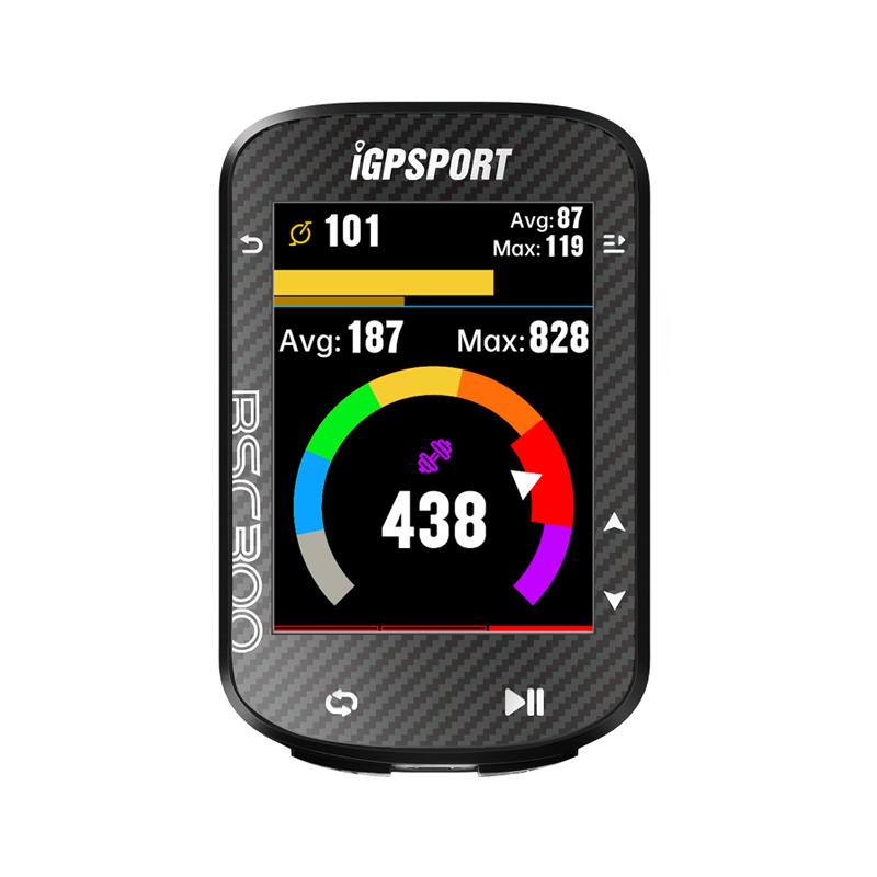 IGPSPORT BSC300 BSC 300 Bike GPS Computer Cycling Wireless Speedometer Color Screen Map Navigation Offline Map Bicycle Odometer чёрный