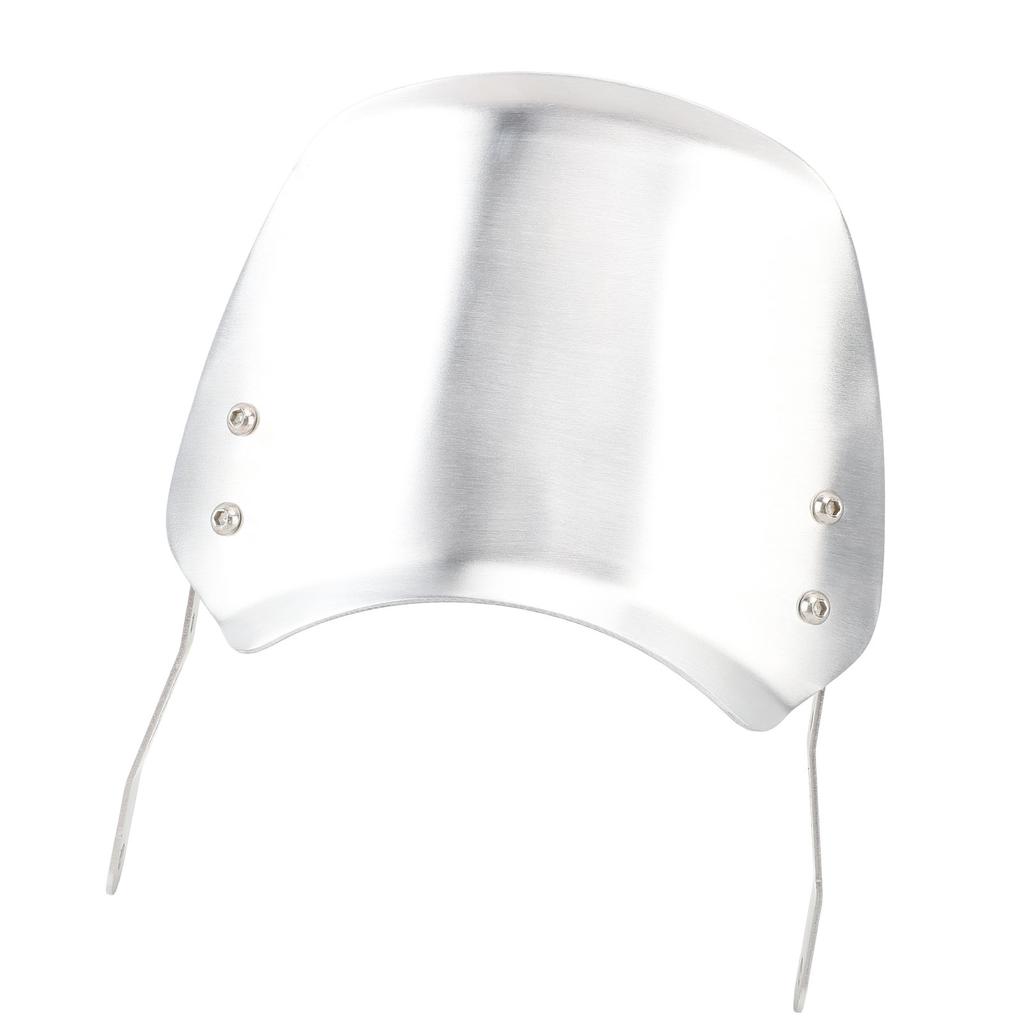 Motorcycle Aluminum Front Wind Deflector with Mount for 6.5in to 9.45in Round Headlights