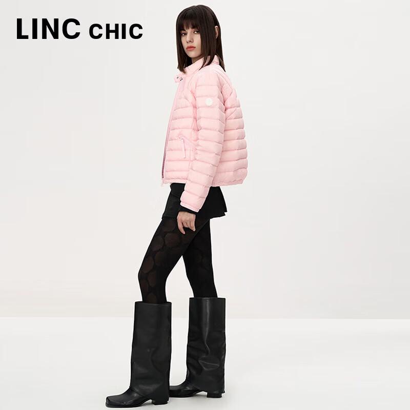 Jinyujie Women's Lightweight Stand Collar Down Jacket