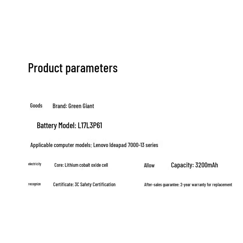Llano Laptop Battery for Lenovo Xiaoxin Chao & Yoga Series