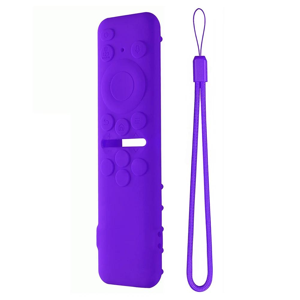 Protective Sleeve Silicone Shockproof Anti-Slip with Detachable Lanyard Smart TV for Samsung BN59-01432A BN59-01432B BN59-01432D