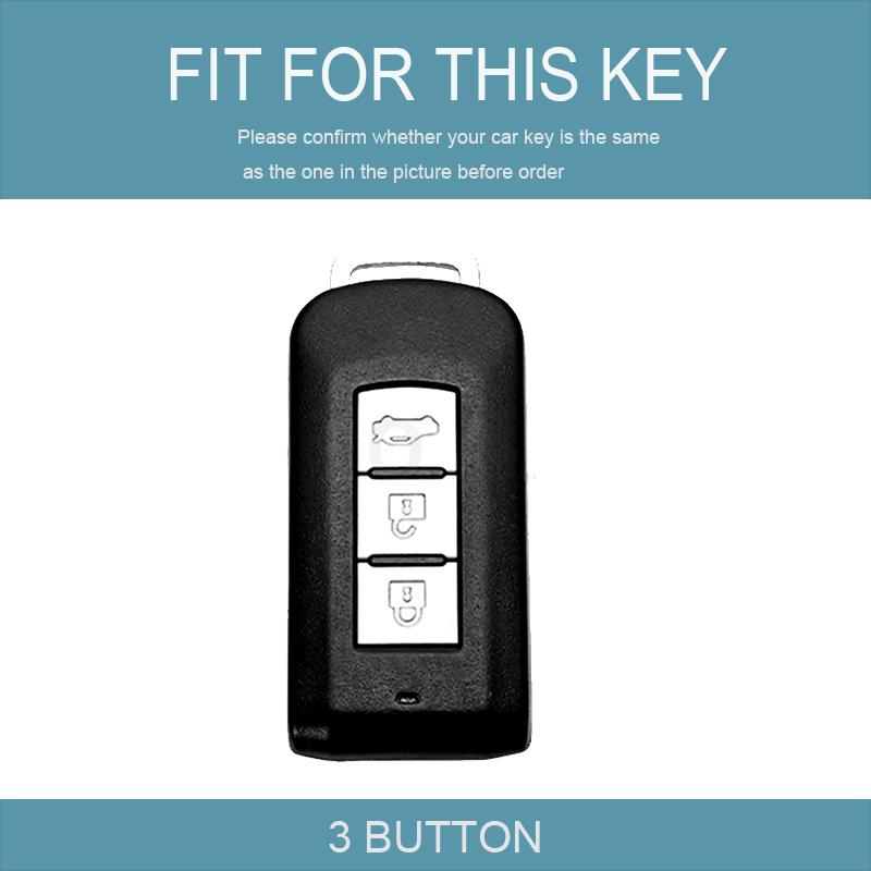 Fashion TPU Car Key Case Cover For Mitsubishi Pajero Eclipse Cross Xpander Outlander ASX Montero Keyless Protector Accessories
