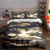 Dragon Tiger Battle Bedding Duvet Cover Sets Duvet Covers Pillowcases Gifts (1 * Duvet Cover 2 * Pillowcases, Without Duvet Insert)
