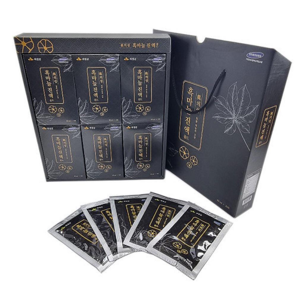 Black Garlic Gift Set Concentrated Extract Uiseong Specialty 10+1 30 pcs 60ml