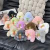 Rex Rabbit Fur Plush Toy Bag Keyring - Cute Handmade Rabbit Pendant