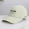 Spring Soft Top Letter Embroidered Baseball Cap for Men and Women, Spring and Summer Versatile Face Small Sunshade Sun Protection Cap
