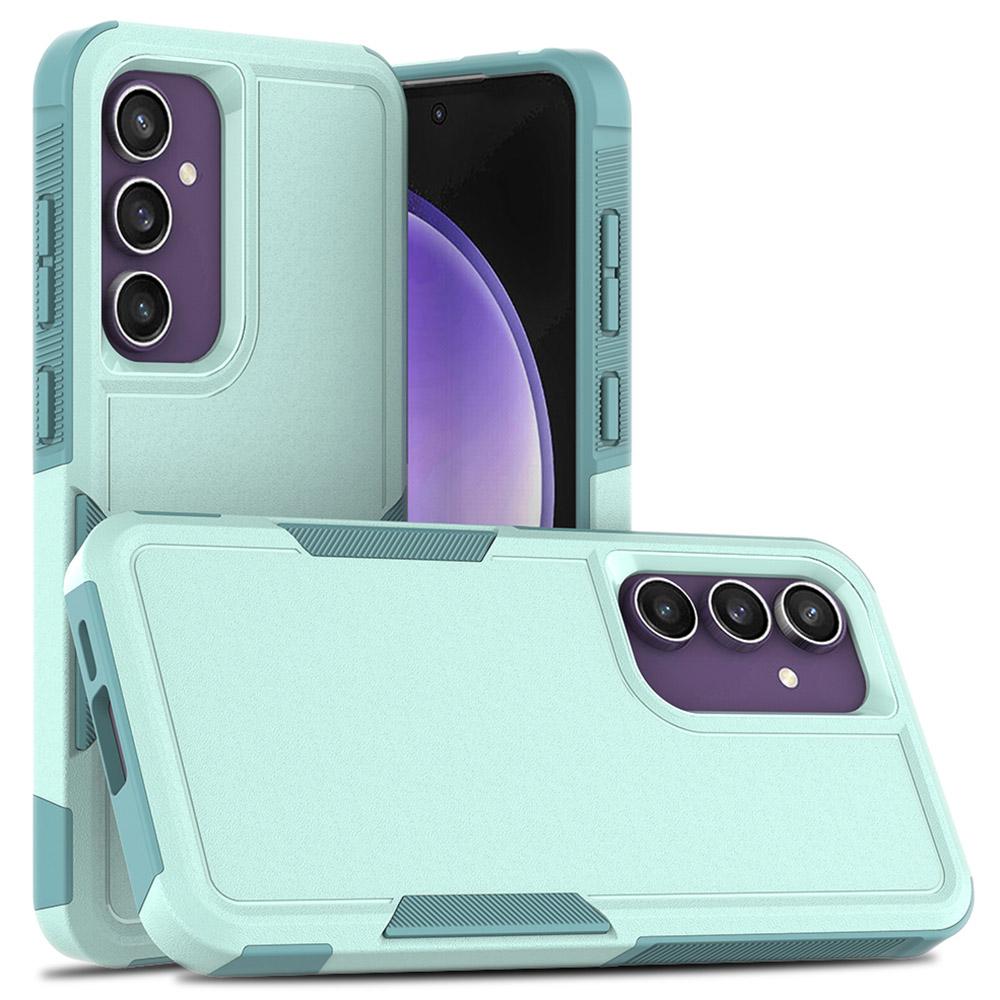For Samsung Galaxy S24 FE Case 2-in-1 PC+TPU Shockproof Phone Cover
