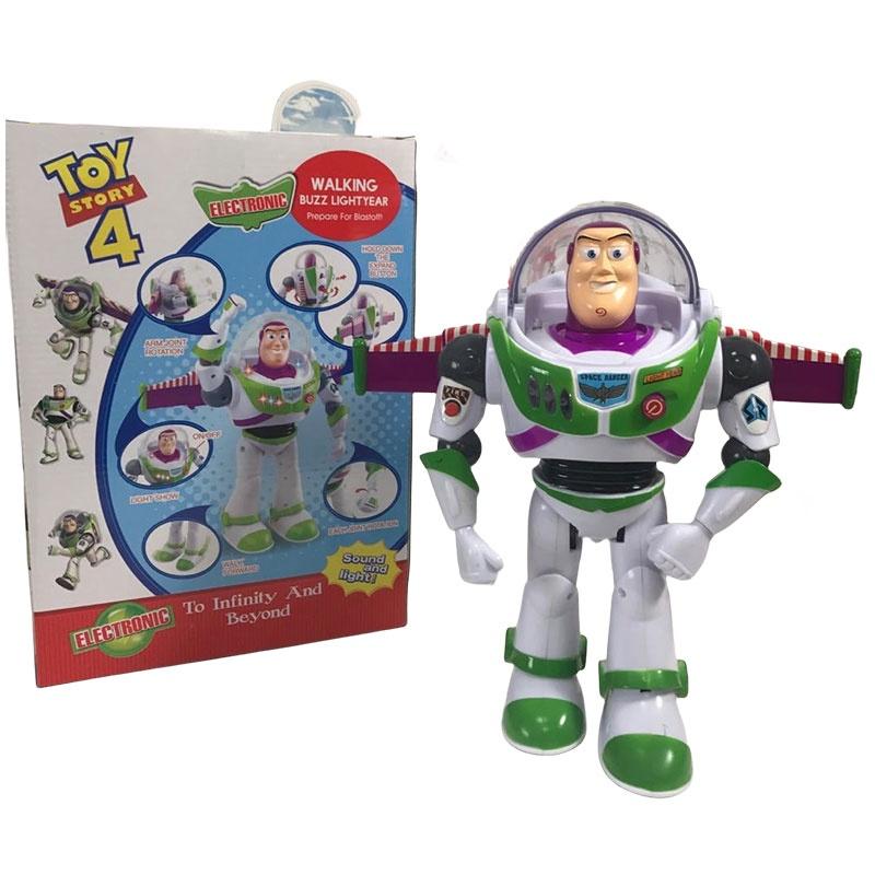 

Buzz Lightyear Talking Action Figure Toy Story 4 Walking Toy Wing