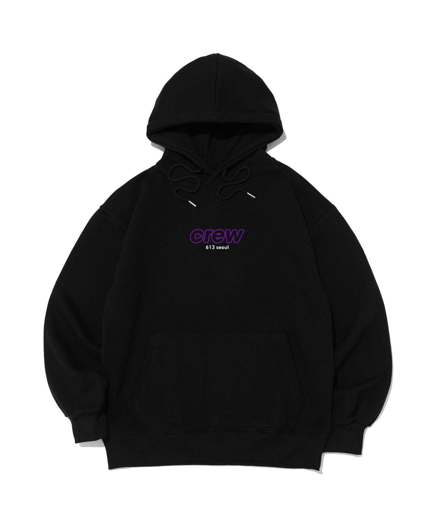 613 Seoul (Plus Size) 613 Crew Hoodie (Black) Free