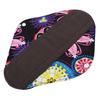 1PC Charcoal Bamboo Cloth Reusable Washable Menstrual Pads Mama Sanitary Panty Towel 5 Colors