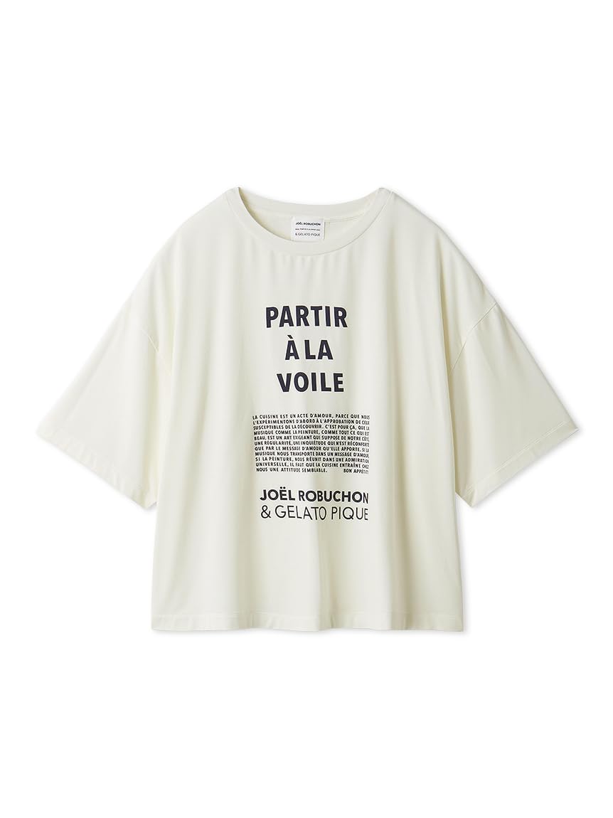 

Gelato Pique Joel Robuchon Cropped Pullover PWCT252217 OWHT F One-Point Women s