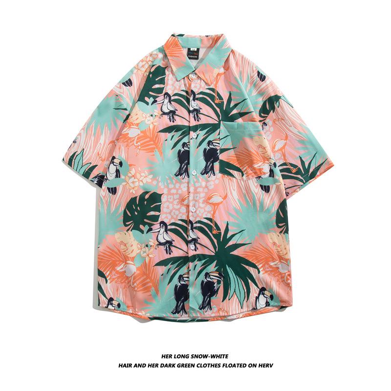 Men's Southeast Asian Style Quick-Dry Beach Vacation Shirt