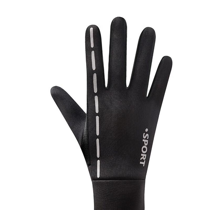 Luminous Warm Full Finger Cycling Gloves M-L