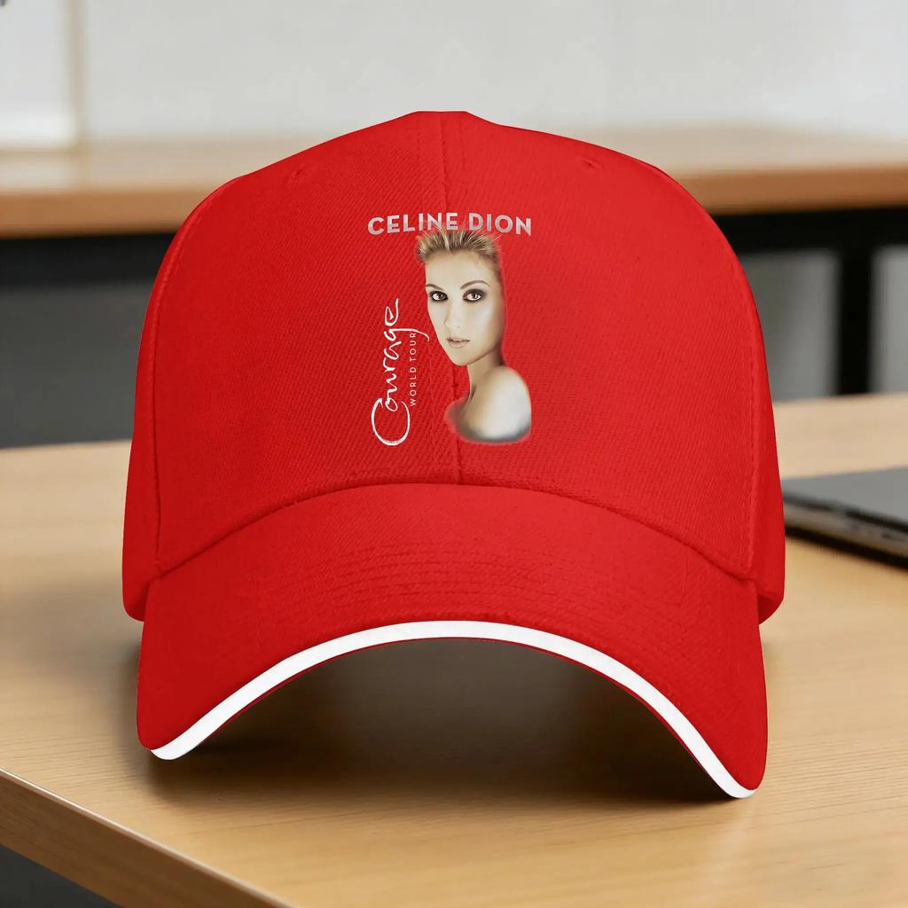 Celine Dion Baseball Cap Fashion Trucker Hat Summer Women Unisex Kpop Rock Baseball Caps