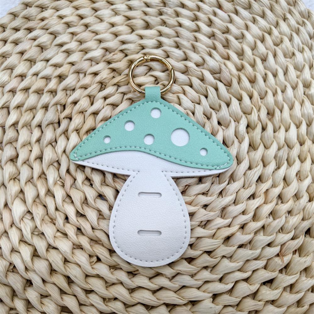 DIY Mushroom Shaped Keychain Hanger Sunglasses Holder Lovely Sunglasses Bag Bag Ornament