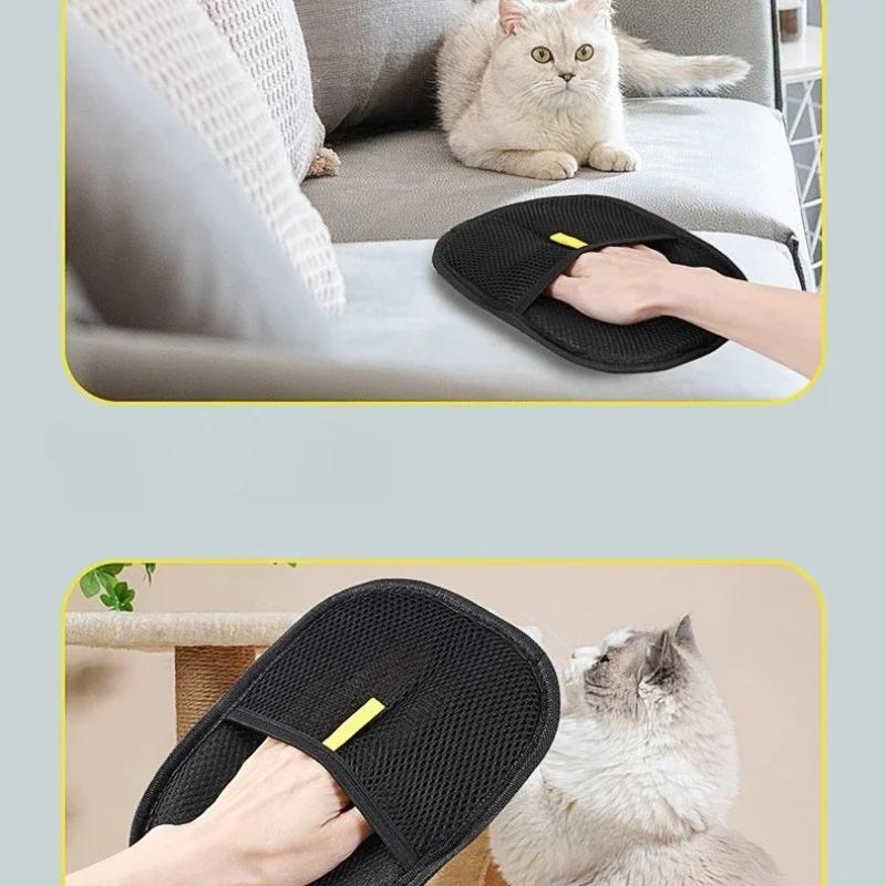 New Pet Hair Remover Portable Washable Clothes Hair Dehairing Gloves Pet Cleaning Products Pet Accessories