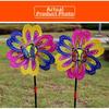 Multistyles Plastic Dance Butterfly Windmill Rotating Wind Spinner  Outdoor Party Picnic Decor
