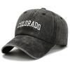 Embroidery Colorado Letter Protection Baseball Cap Breathable Women Baseball