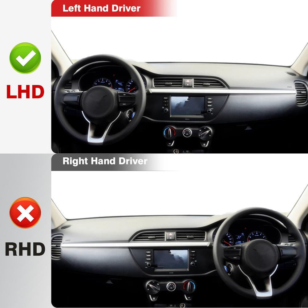 For Kia Rio X-Line IV KX Cross 2017 2018 2019 2020 Dash Mat Sun Shade Anti-UV Carpets Car Accessories Car Dashboard Cover