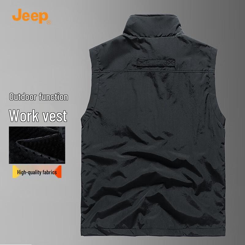 JEEP Men's Autumn Outdoor Utility Vest
