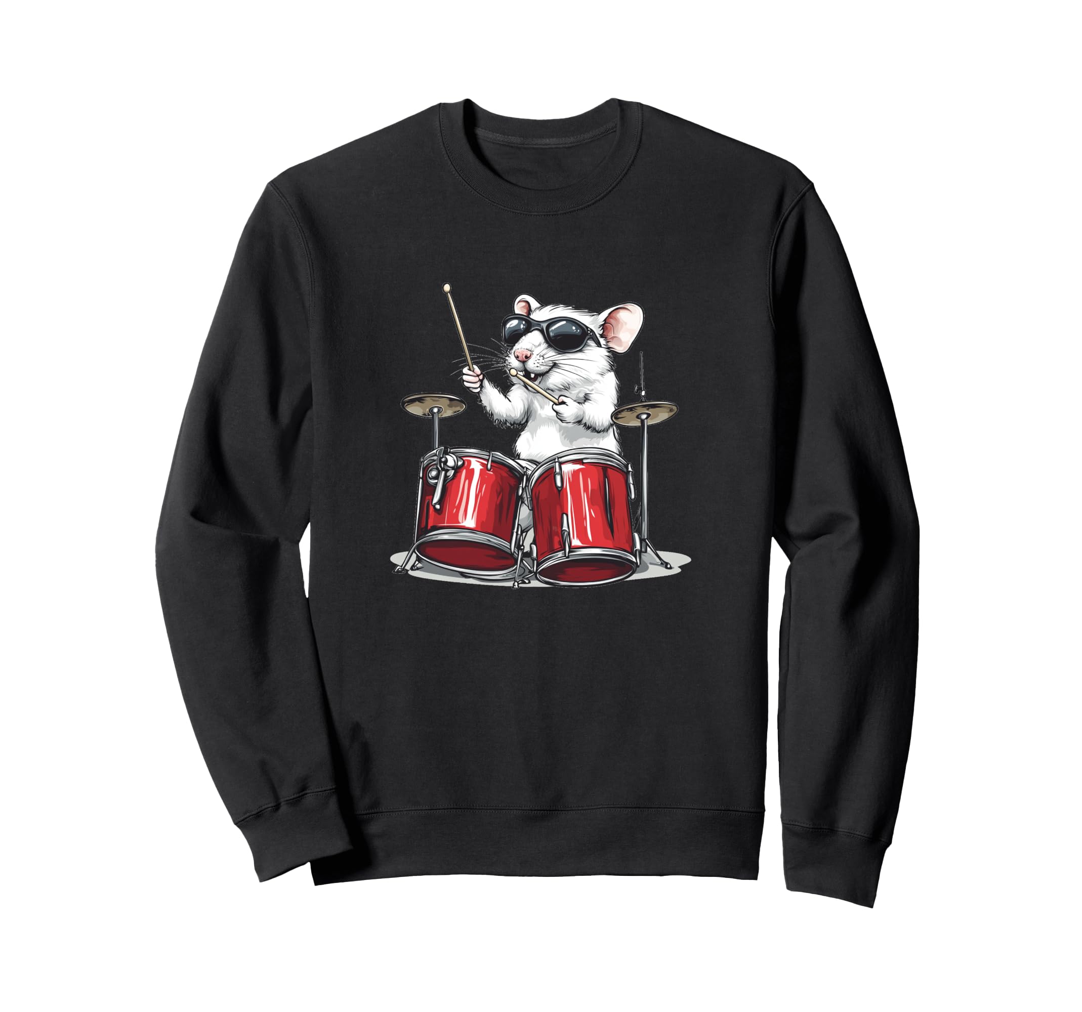 

This white rat rocks the drums Trainer Rat-Tat-Tat! чёрный