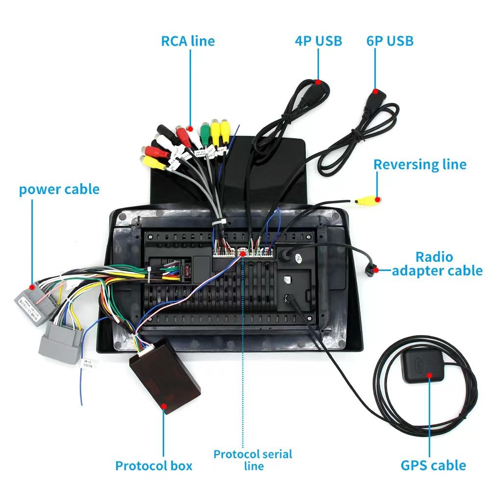 9.7'' Android 12 Car Stereo Radio GPS Player For Jeep Grand Cherokee 2004-2007