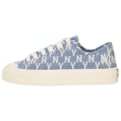 Playball New York Yankees Casual Slip Resistant, Abrasion Resistant, Breathable, Lightweight Low Top Canvas Shoes 32SHPM011-50U
