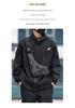 Men's Lightweight Crossbody Chest Bag - Irregular, Simple, Casual, and Trendy for Outdoor Sports