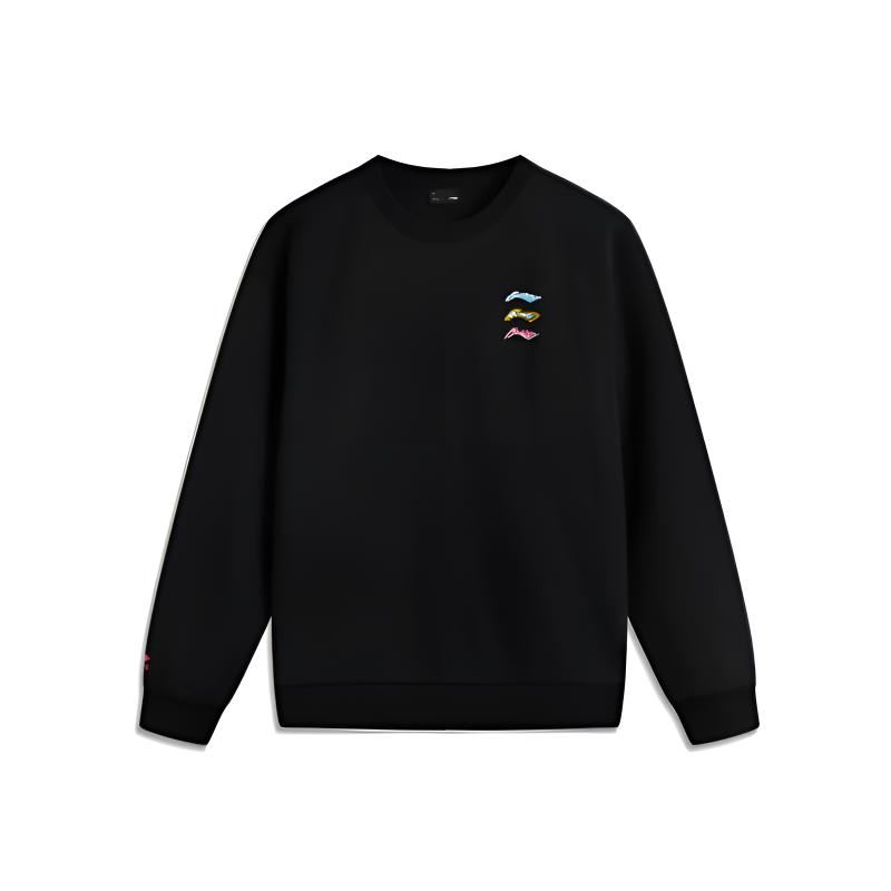Li Ning Sweatshirt Unisex Black AWDUG03-7 XL